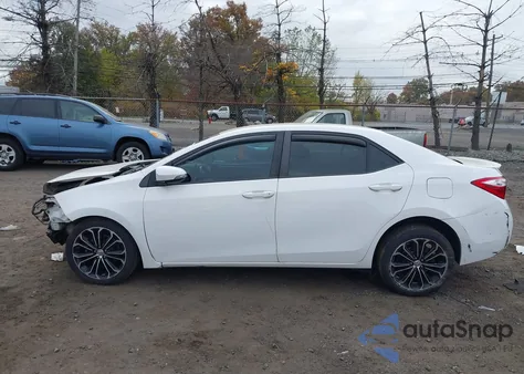 2014 Toyota Corolla S Plus z USA, uszkodzony, nr VIN 2T1BURHE1EC014875